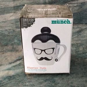 Godinger MANBUN HIPSTER MAN MUG
